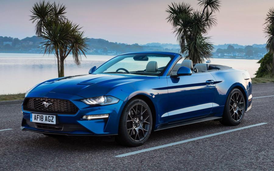 Ford Mustang EcoBoost Convertible (UK) '2018